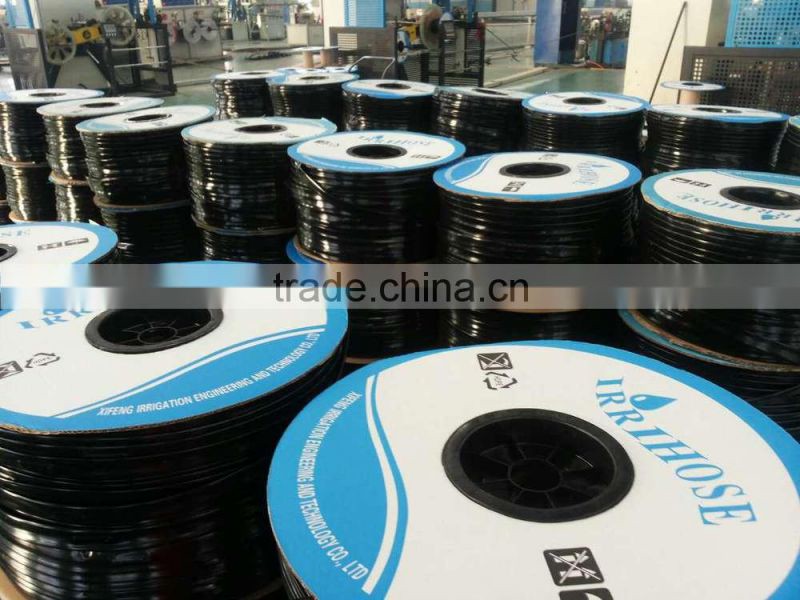 0.18mm China PE raw material flat emmiter drip tape for agricultural farmland irrigation