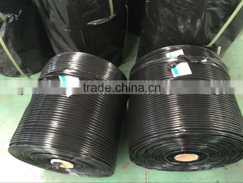 PE Raw material flat emmiter drip tape manufacture with irrigation dripline in China for Agriculture