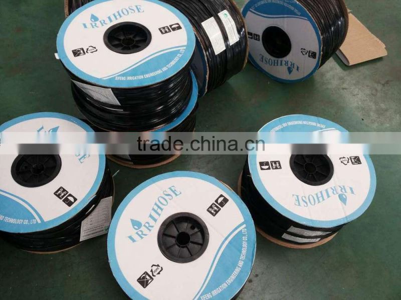 0.18mm China PE raw material flat emmiter drip tape for agricultural farmland irrigation