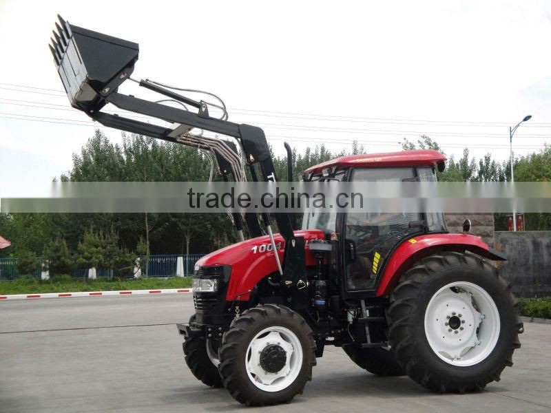 DQ1004 tractor farm tractor Dongqi 100hp 4wd big farm tractor for sale