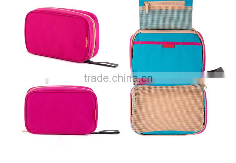 Polyester Foldable Toiletry Bag, Military Toiletry Bag