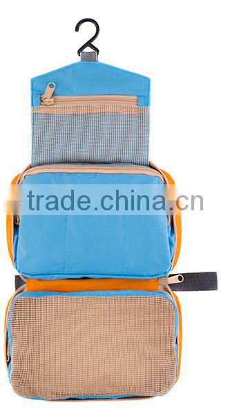 Polyester Foldable Toiletry Bag, Toiletry Bag, Wash Bag