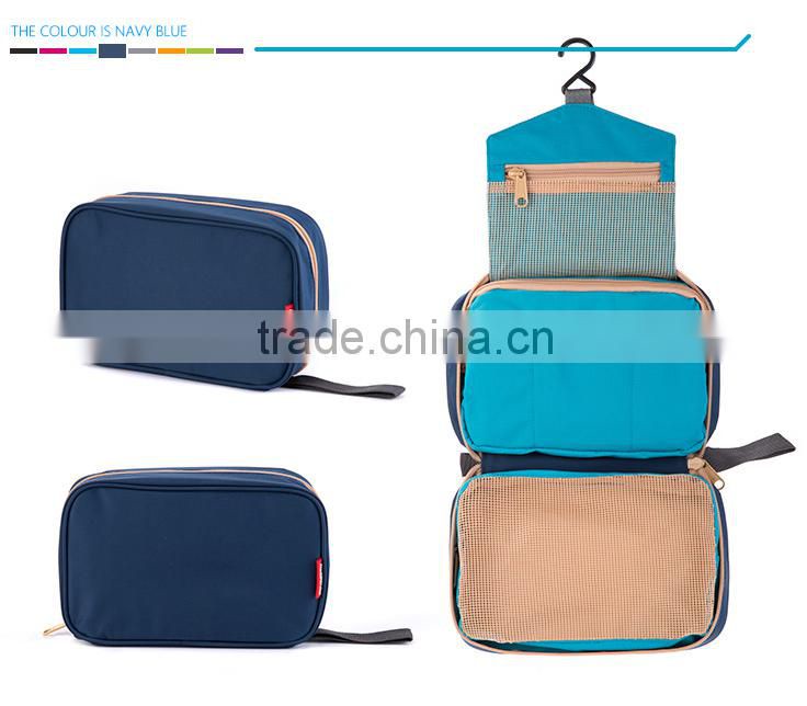 Polyester Foldable Toiletry Bag, Toiletry Bag, Wash Bag