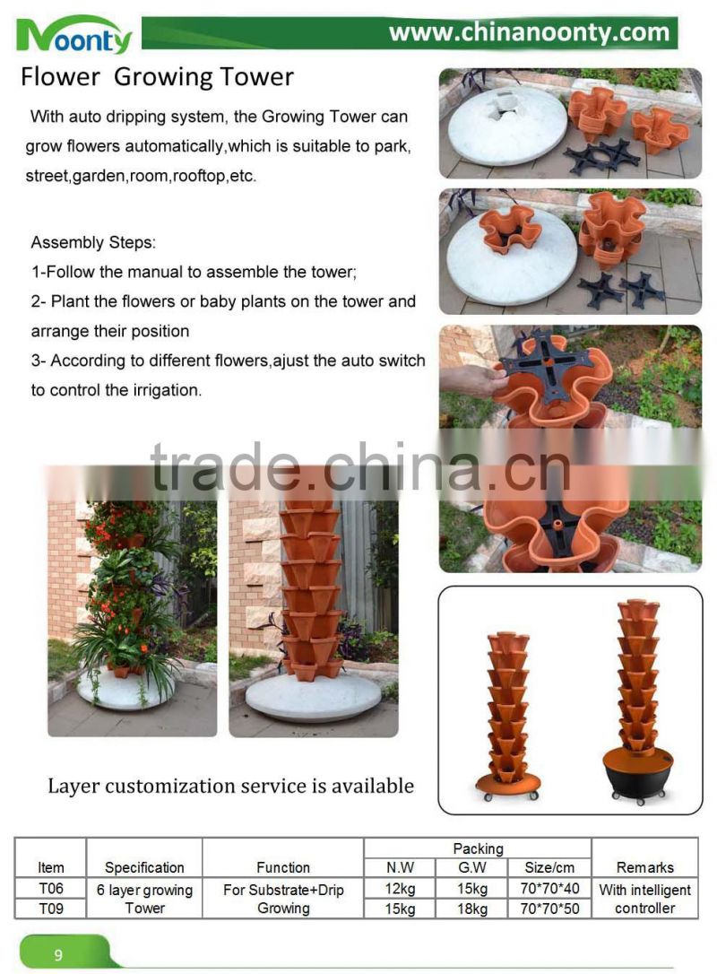 Drip Tower Grow System