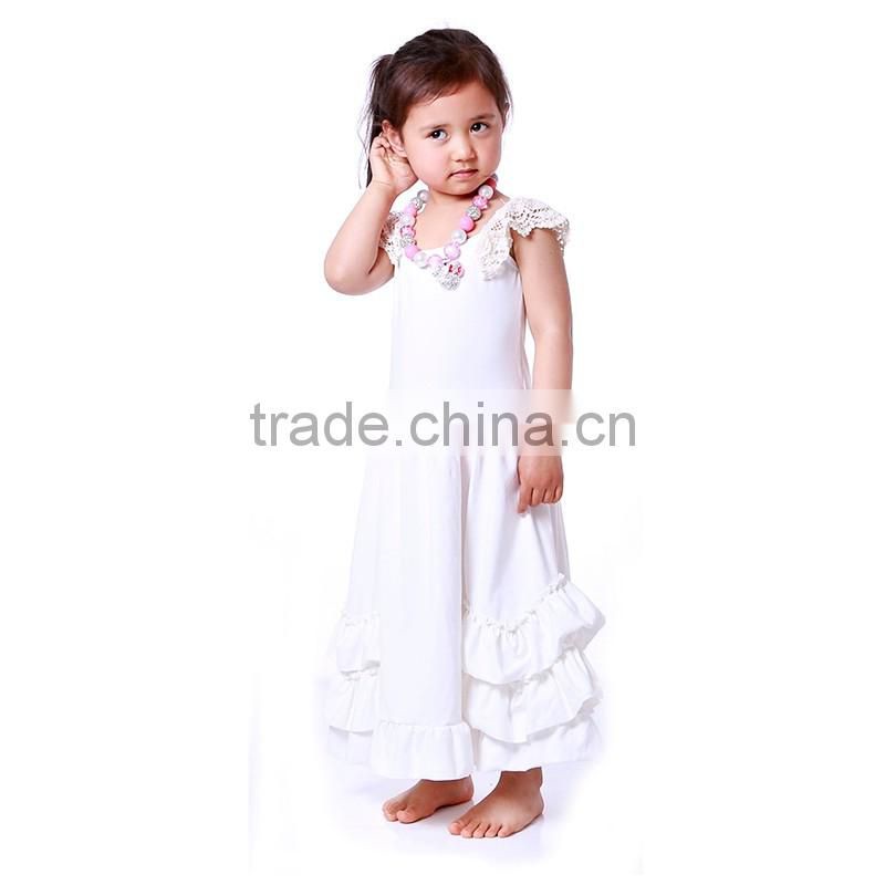 Long Dress White Girl Dress Party Dress