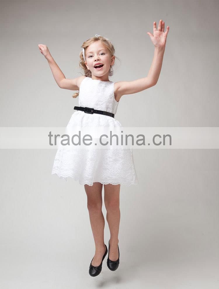 Sleeveless Lace Dress Girl Dress Kids Dress