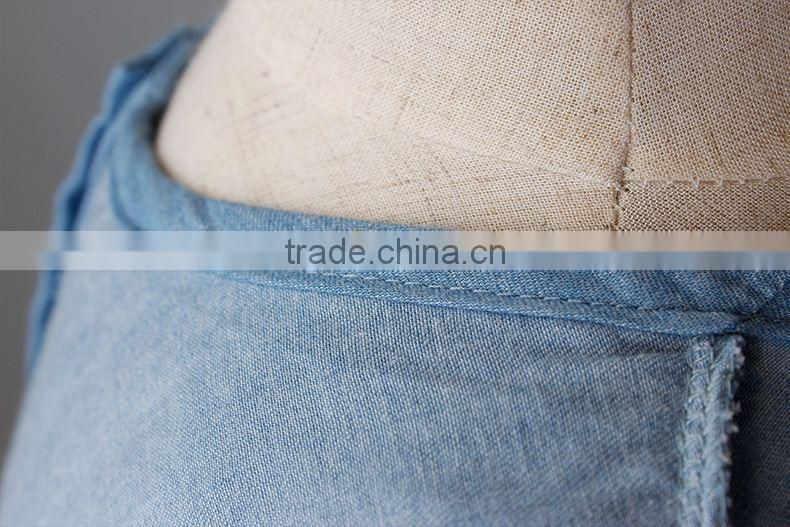 Girl's Dress with Linen Top And Chiffon Tutu skirt