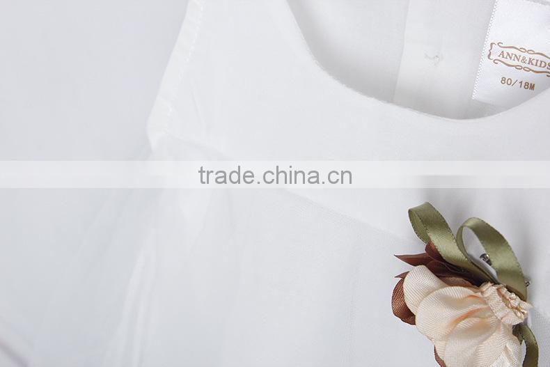 European and American children's clothing boutique children dress vest girl princess dress