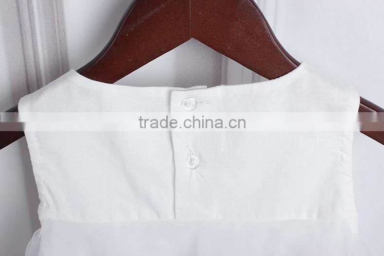 European and American children's clothing boutique children dress vest girl princess dress