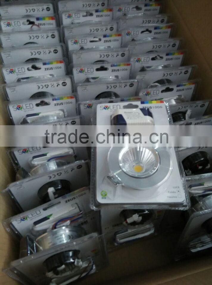 3W rotatable LED ceiling light good price