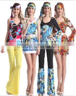 wholesale Retro Vintage Style Wired Bendy Headband Scarf Hair Head Band Wrap 10 colors