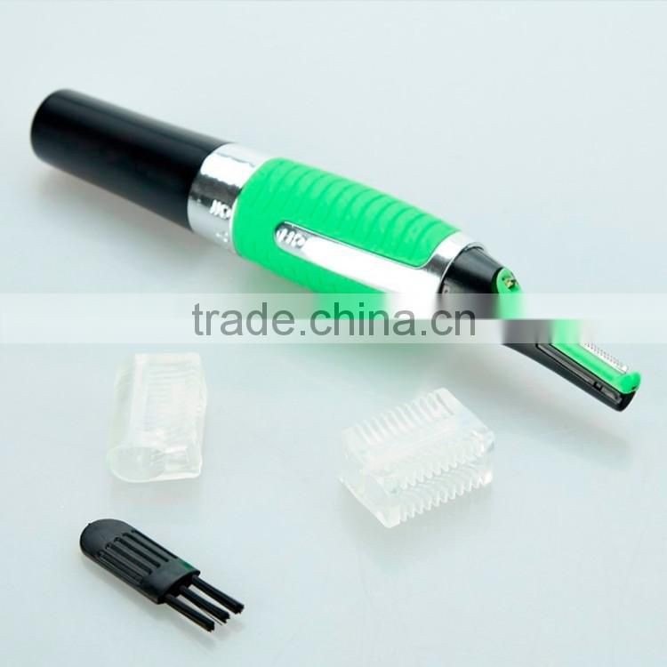 New Multifunction MicroT Personal Build In LED Light Hair Ear Eyebrow Sideburns Shaver Electric Nose Trimmer