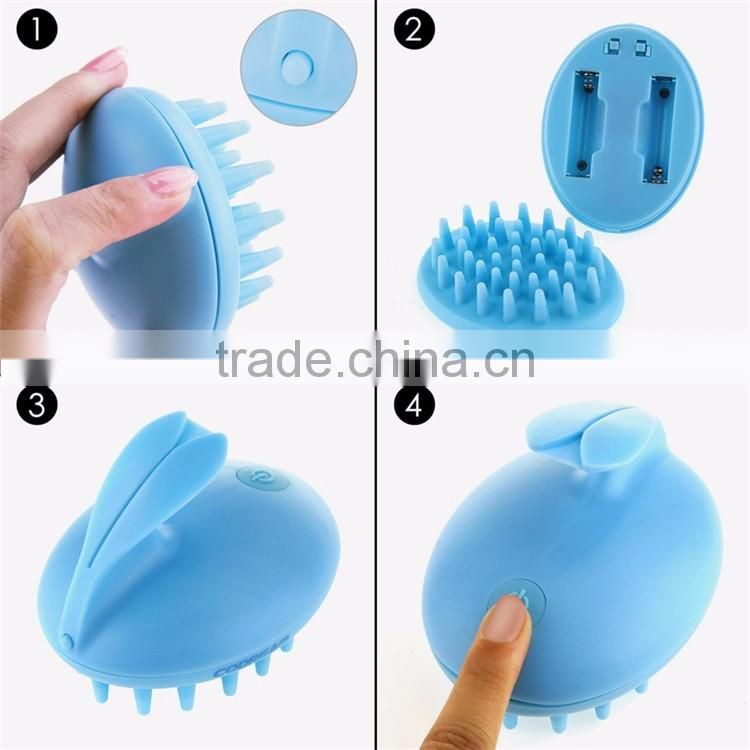 Cute Rabbit Shampoo Head Massager Electric Scalp Massager