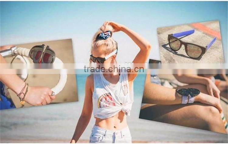 POLARIZE SUNGLASS AND WRISTBAND IN ONE sunglass folded wristband sunglasses
