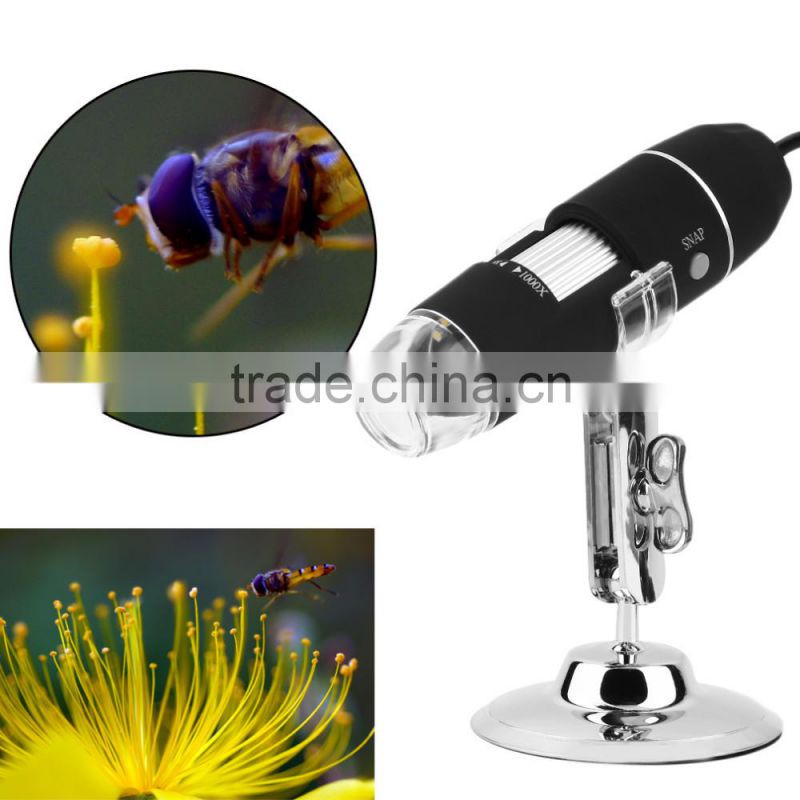 New Mega Pixels 1000X 8 LED USB Digital Microscope Endoscope Camera Microscopio Magnifier Z P4PM Free Shipping