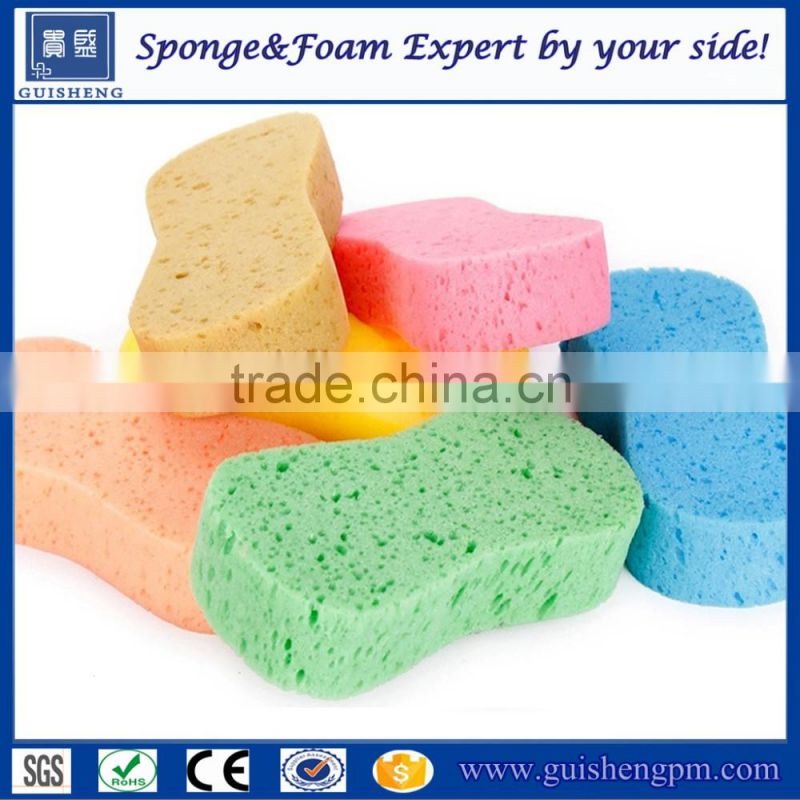 Factory sale car wash sponge, high quality car coating sponge, car cleaning edge polishing sponge