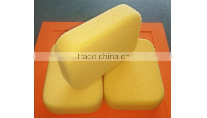 Factory sale car wash sponge, high quality car coating sponge, car cleaning edge polishing sponge