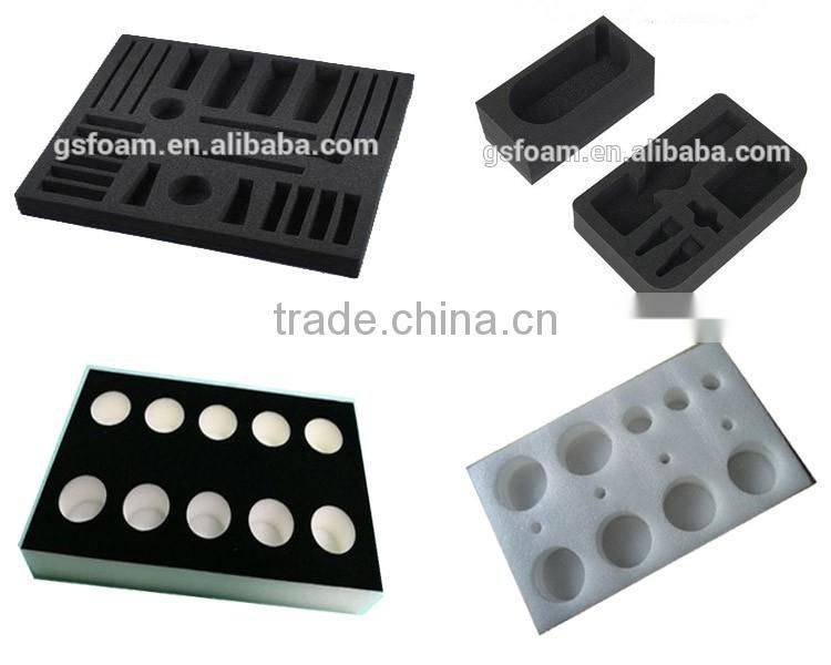 Factory directly sale customized cut out inlay package foam insert