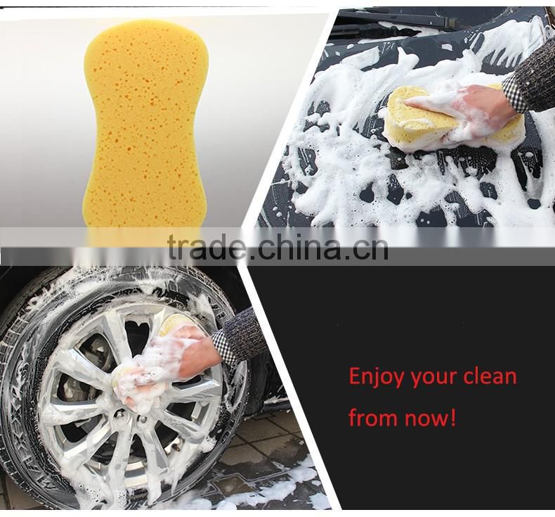 Factory sale car wash sponge, high quality car coating sponge, car cleaning edge polishing sponge