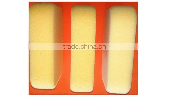 Factory sale car wash sponge, high quality car coating sponge, car cleaning edge polishing sponge