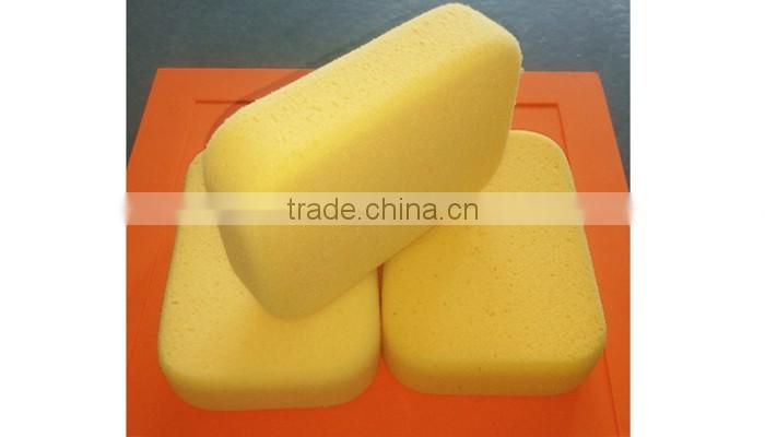 Factory sale car wash sponge, high quality car coating sponge, car cleaning edge polishing sponge