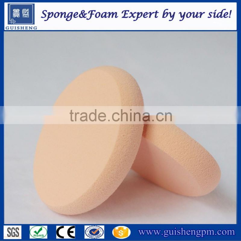 2016 Hot Sale!High Quality Non Latex powder puff, Makeup Puff Cosmetic sponge