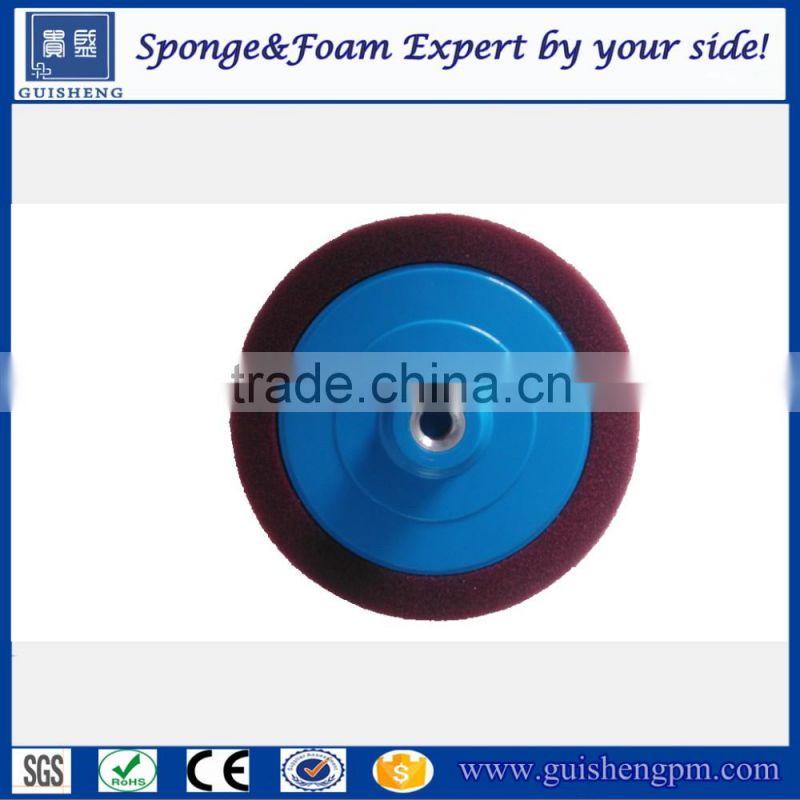 2016 Factory sale high quality car polishing/buffing/waxing foam/sponge pad