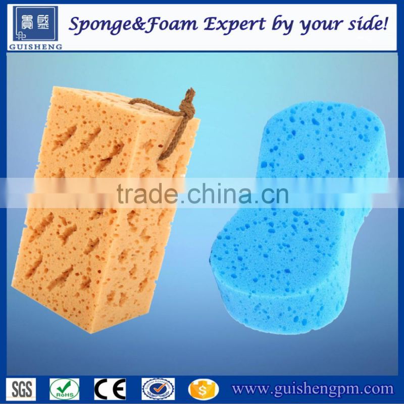 Factory sale car wash sponge, high quality car coating sponge, car cleaning edge polishing sponge