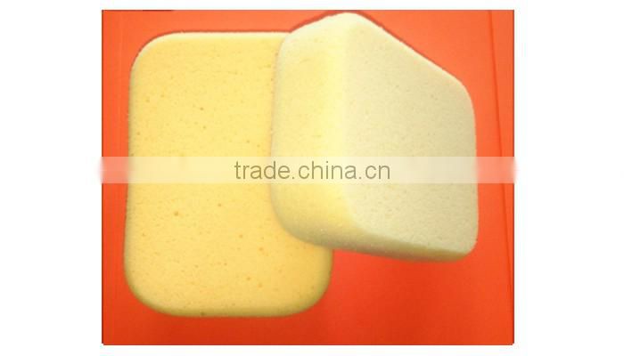 Factory sale car wash sponge, high quality car coating sponge, car cleaning edge polishing sponge