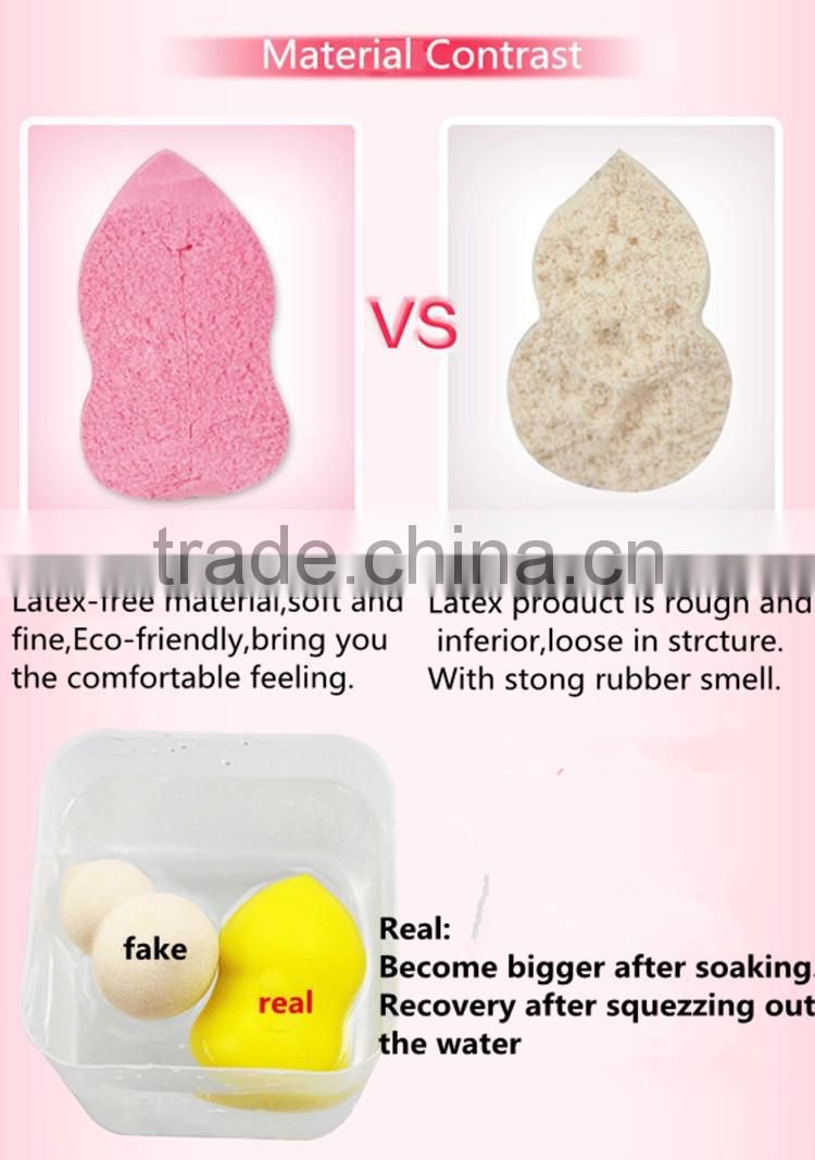 2016 HOT SALE Professional make up powder puff cosmetic Sponge