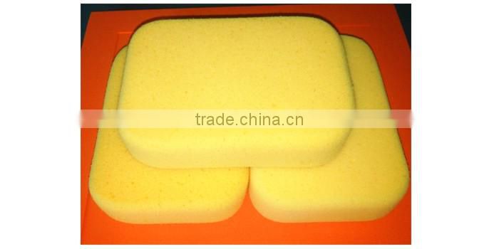 Factory sale car wash sponge, high quality car coating sponge, car cleaning edge polishing sponge