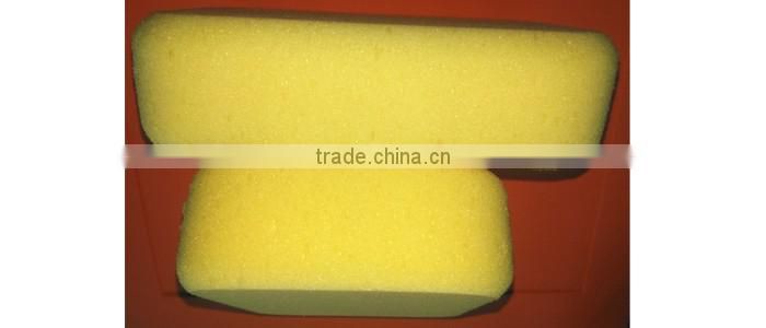 Factory sale car wash sponge, high quality car coating sponge, car cleaning edge polishing sponge