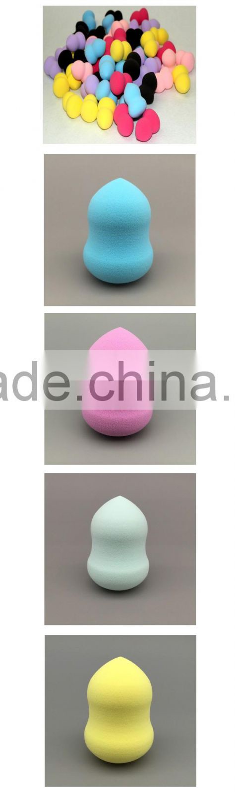 2016 Hot Sale!High Quality Non Latex powder puff, Makeup Puff Cosmetic sponge