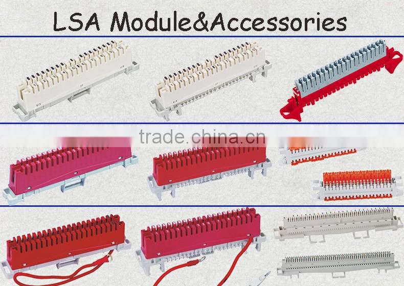 LSA mounting bracket,stainless steel LSA krone back mount frame 1way,3way,5way,10day