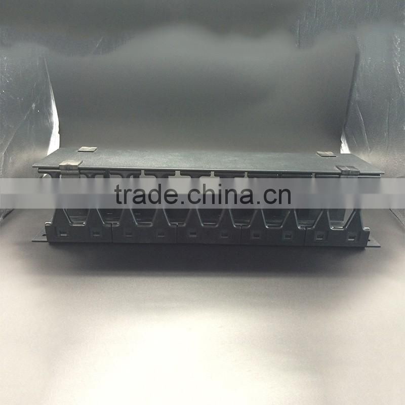 free-combination Cable Management Ring For Flexible Cable Management,install on Network Cabinet