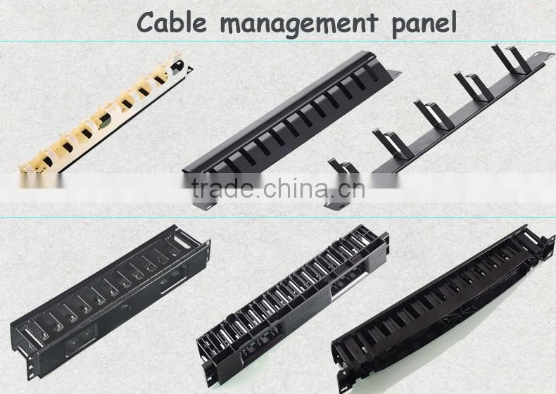 free-combination Cable Management Ring For Flexible Cable Management,install on Network Cabinet