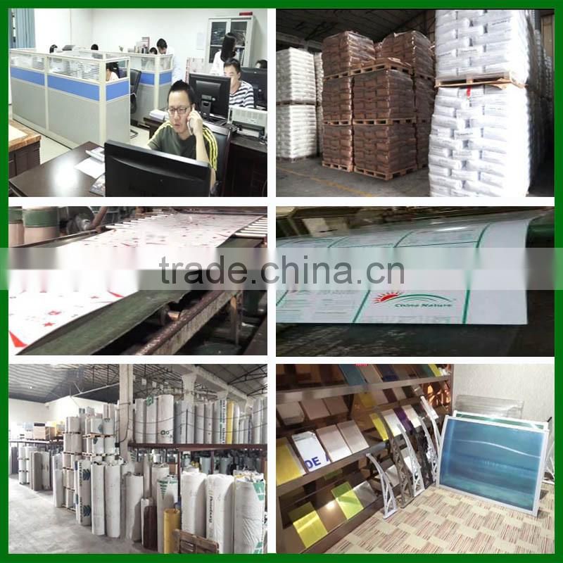 Foshan smart shade awning ! Environmental pc polycarbonate sheet canopy