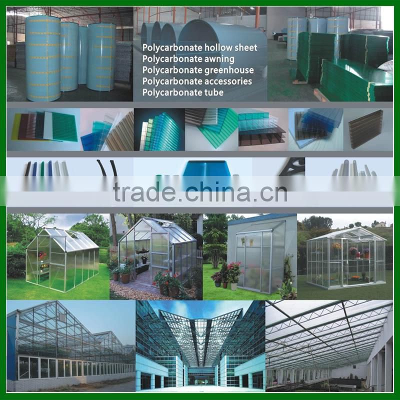 Foshan smart shade awning ! Environmental pc polycarbonate sheet canopy