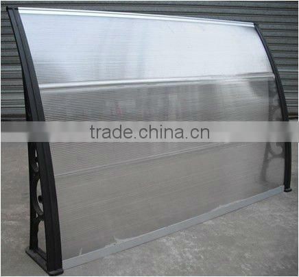 Pc solid awing for canopy with good quality and reasonable price