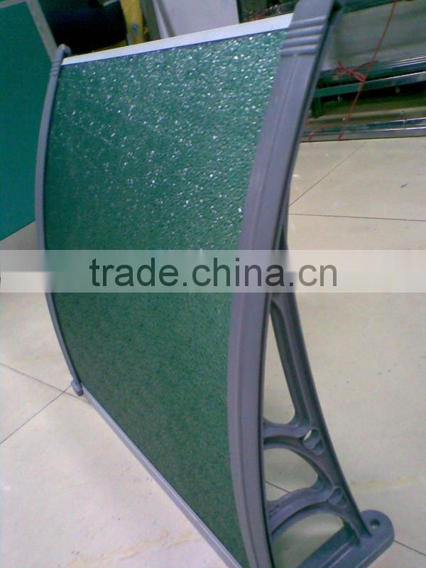 Pc solid awing for canopy with good quality and reasonable price