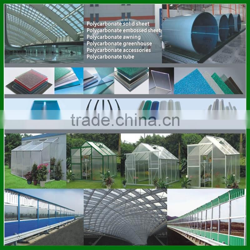 Polycarbonate awning/Canopy of door Window awning with Pc solid sheet Balcony canopy with pc sun panels