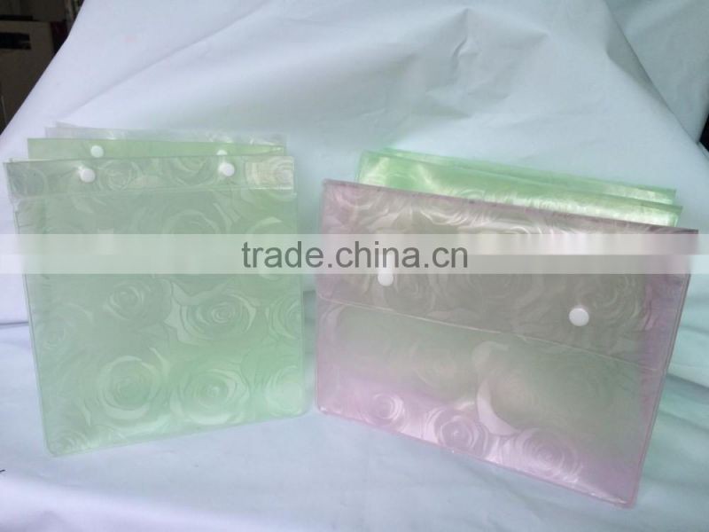 High quality non-toxic, eco-friendly embossed rose make up bag, EVA travel cosmetic bag