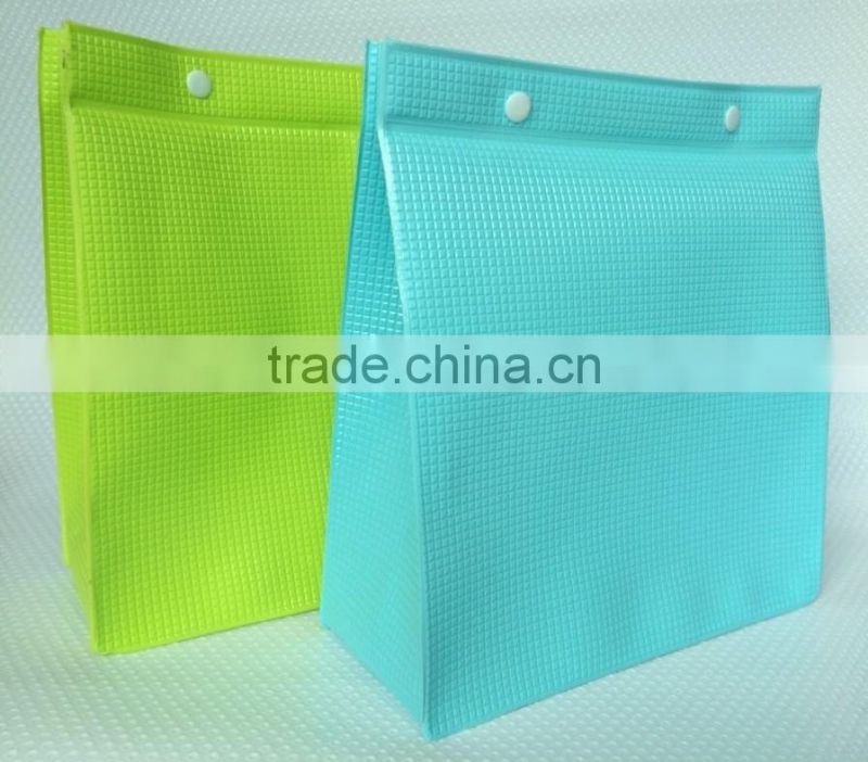 High quality non-toxic, eco-friendly embossed rose make up bag, EVA travel cosmetic bag