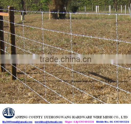 cattle fence and hinge joint field fence