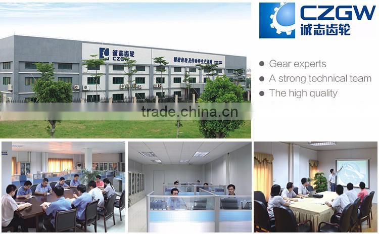 High Precision Stainless Steel/Brass Hub Mount Gear