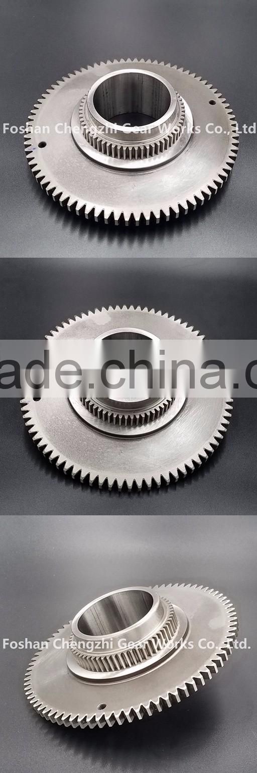 Good Quality Customized Transmission Gear Duplex Gear for Various Machinery