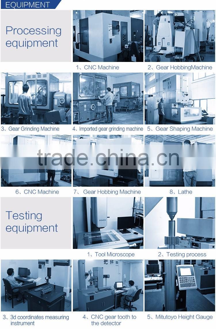 High Precision Stainless Steel/Brass Hub Mount Gear