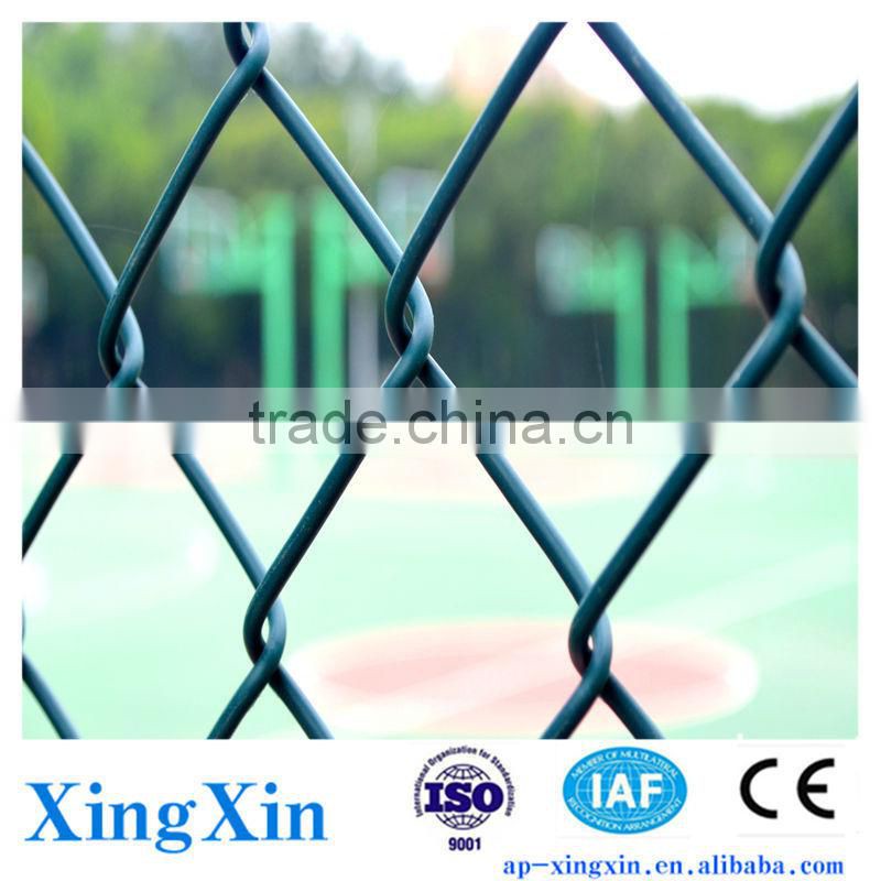 Alibaba outdoor fence temporary, Wrapped Type Chain Link Fence, Chain Link Fence Weaving Mesh (Pd - 031)