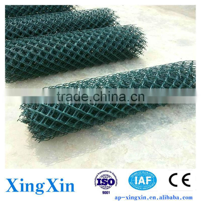 large stock Square Wire Mesh Chain Link Fence, Chain Link Fence (Knuckle or Twist edge), heavy chain link fence (Pd - 026)