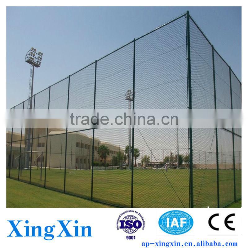 Alibaba outdoor fence temporary, Wrapped Type Chain Link Fence, Chain Link Fence Weaving Mesh (Pd - 031)